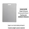 316 Stainless Steel Antibacterial Mildew-Proof Double-Sided Kitchen Cutting Board