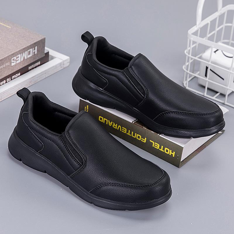 Fashion Comfortable Men's Soft Sole Loafers Versatile Casual Men's Slip-on Shoes Business Formal Leather Shoes Driving Shoes Moccasins