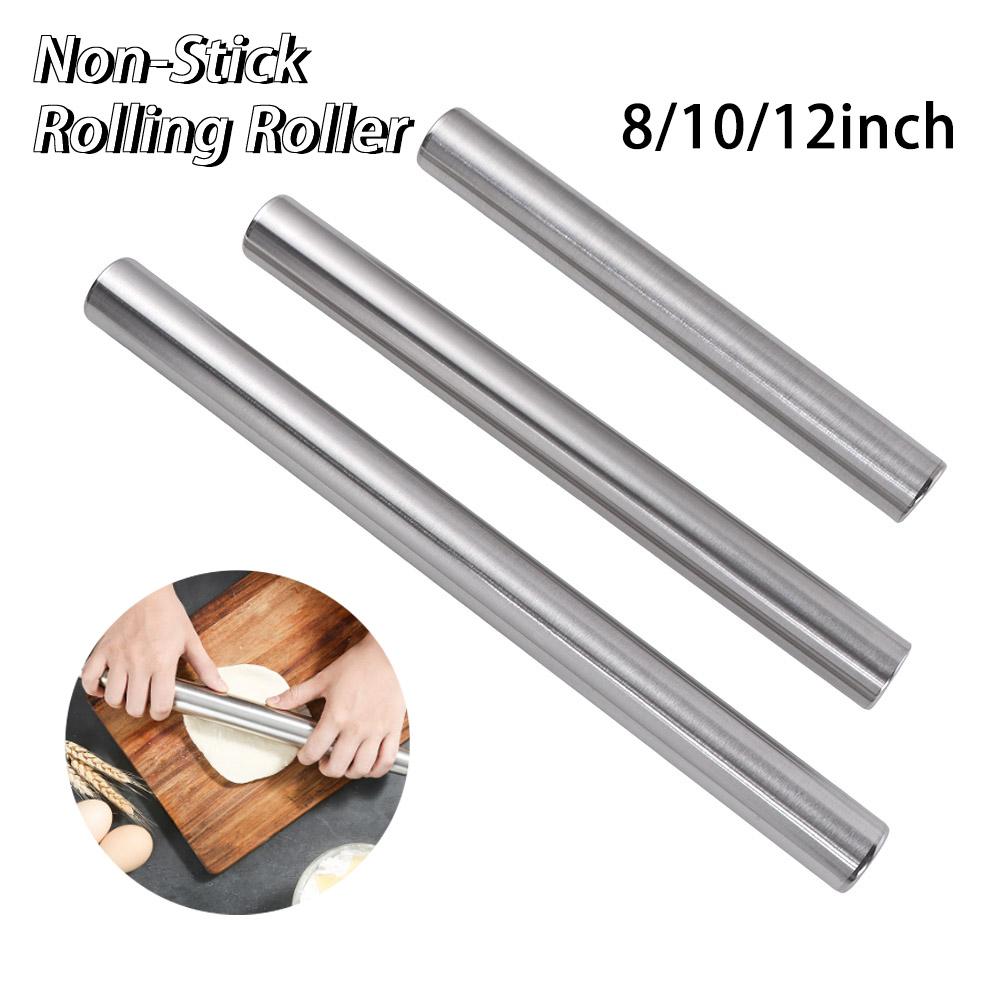 Smooth Surface Non-Stick Rolling Roller 8/10/12inch Pizza Pastry Roller Dough Bake Roller  DIY Tool
