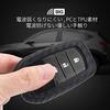 Toyota Key Case, 2 Silicone Carbon Patterns Full Protection for Toyota Keys Toyota Key Holder Compatible with Toyota G January 2015 (January 2015
