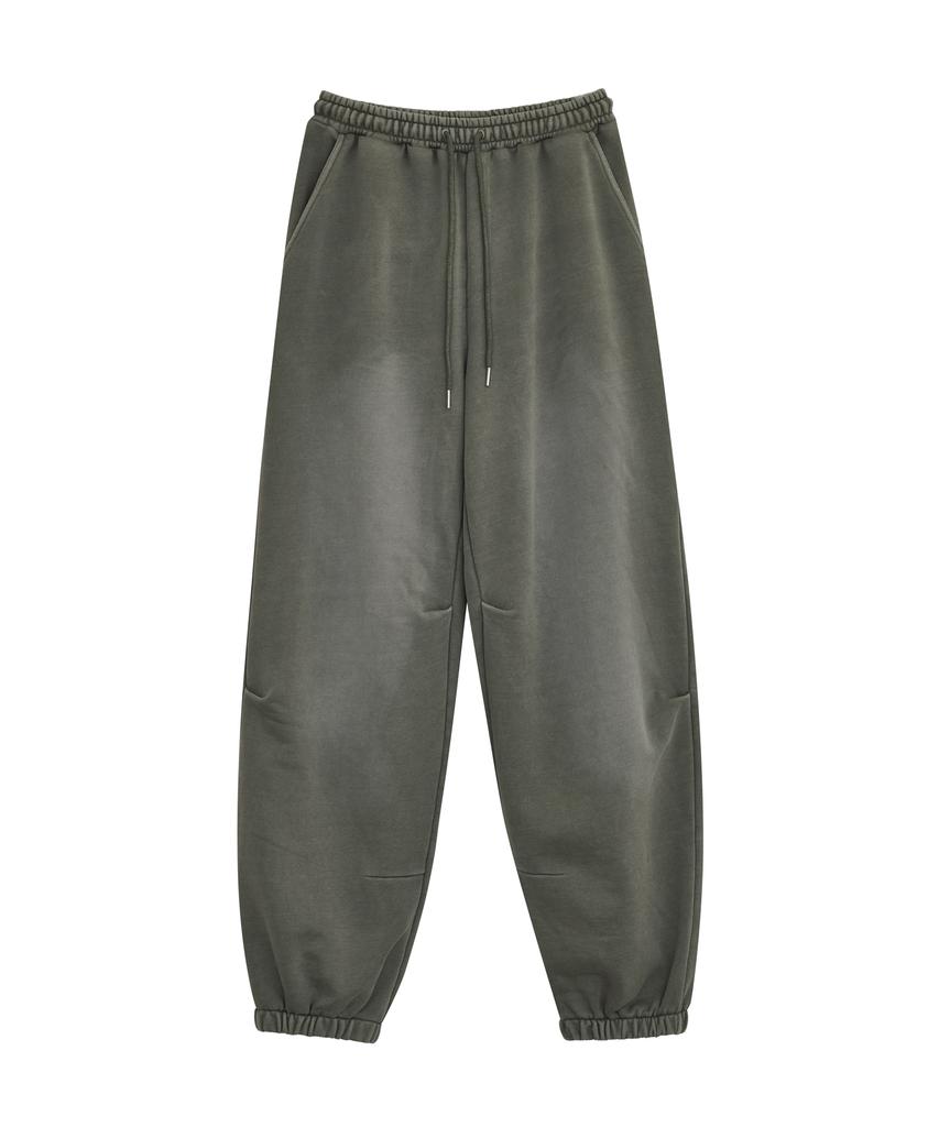Depeugameoncheu Pig Brushed Sweat Pants [Khaki]
