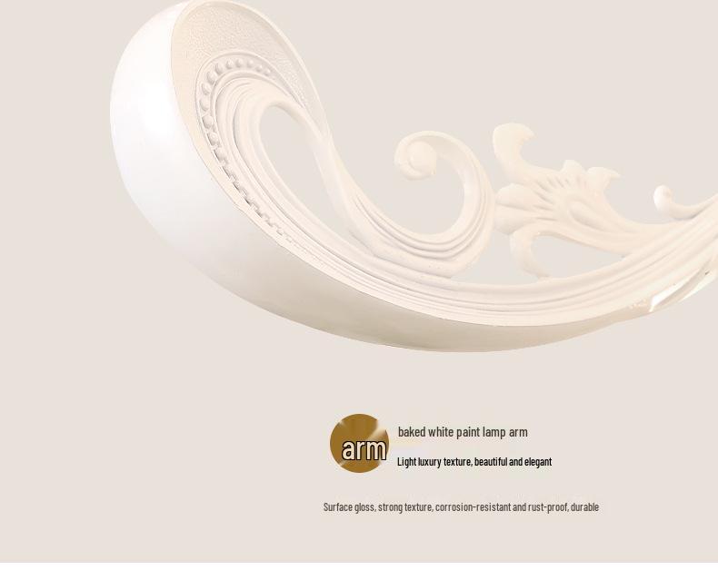 Modern European Ceramic Chandelier for Living Room, Restaurant, or Bedroom in Villa