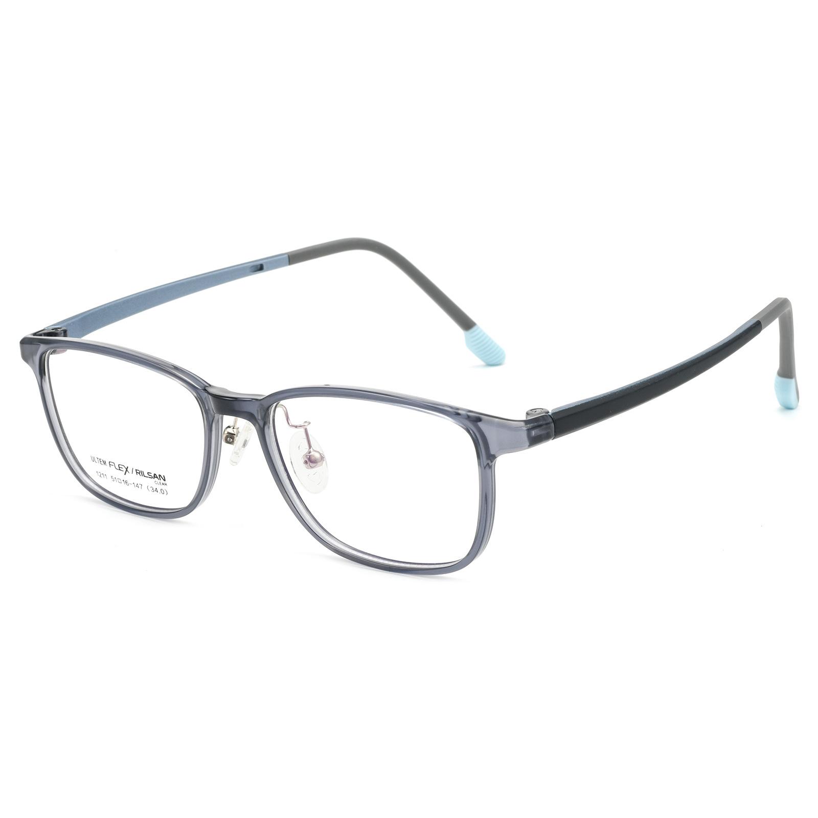 

10-16 Yong Men Graduated Glasses Flexible Rectangle Customized Boys Girls Prescription Myopia Hyperopia Glasses