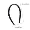 Μαύρη σειρά Frosted Face Wash Hair Band Κορεατική έκδοση ακρυλικού κεφαλόδεσμου για άνδρες και γυναίκες