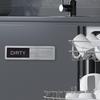 Double-Sided Magnetic Dishwasher Sign: Clean/Dirty Reminder