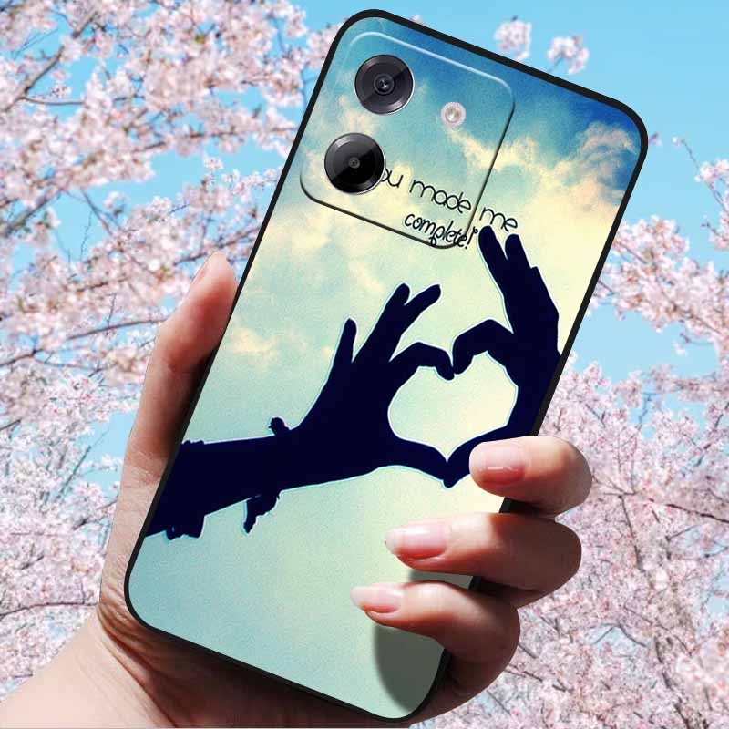 For Xiaomi Poco M7 Pro 5G Case 3D Relief Flower Emboss Soft Silicone various Flower For Poco M7 Pro 5G 3D CuteCartoon Cover Case