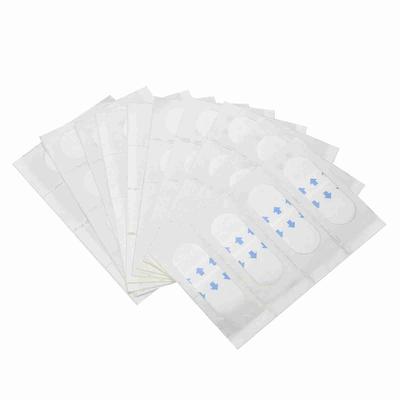 40 Peças/Conjunto Adesivo Invisível para Lifting Facial Maquilhagem Almofadas para Lifting Facial e Queixo Fita para Afinar o Rosto