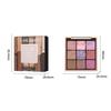 3-in-1 Multi-Layer Makeup Palette, Eyeshadow Blush and Highlighter Combo Set, All-in-One Face Glow Palette with Shimmer Eyeshadow and Cream Blush