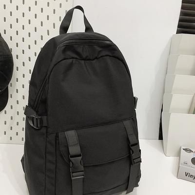 Schoolbag New Large-capacity Japanese Harajuku Vintage School Bag for Men and Women, Simple and Versatile Student Backpack Ins Backpack