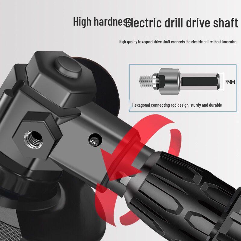Electric Drill Conversion Kit: Hand Drill to Angle Grinder & Polisher