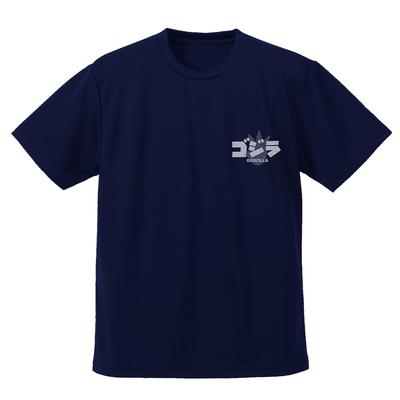 COSPA Godzilla Tour Dry Μέγεθος M [Επίσημο] T-Shirt, Μπλε Σκούρο,