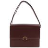 Must Line Shoulder Bag Bordeaux Calfskin Women Used