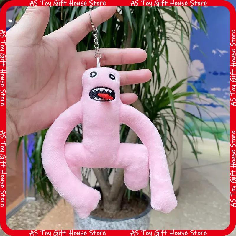 Cut Roblox Rainbow Friends Plush Keychain Soft Stuffed Colorful Game Character Pendant Bag Backpack Accessory For Game Fans Gift