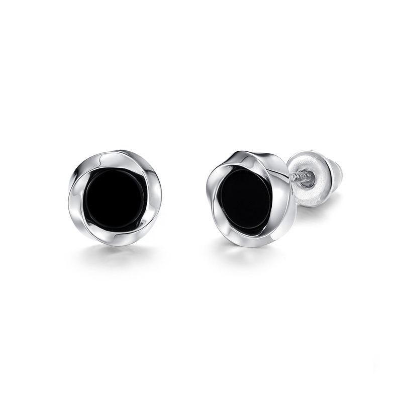 Drip Glue Stud Earrings, Fashionable and High-end, Unique Design, Versatile and Magnetic Ear Clips Ear Acupuncture Style