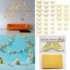 F26C 36 Pcs Hollow 3D Three-dimensional for Butterfly Wall Sticker Elegant Paper Wall Decal Artistic Stickers Home Wall Decor