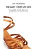 Silk Professional Latin Dance Shoes for Adults - Soft Sole, Medium High Heel, Ideal for Competition and Practice