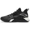 3 Textile, Synthetic Leather, TPU Abrasion Resistant Breathable Mid Top Basketball Shoes Men's Black 112341604-3