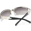 [Berkuto] 2. Silver X Brown Half Sunglasses, Eyeglasses, Fashion Glasses, Fashion Glasses, Men's and Women's, Round, Square, Transparent, Tinted,
