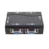 VGA Splitter 1 in 4 Out 250MHz 1920x1440 USB Powered HD Video Splitter for Laptop Projector TV