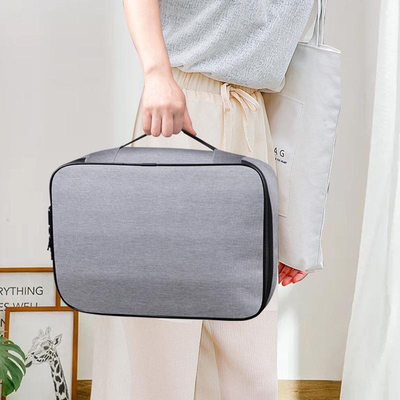 Multifunctional Document and Card Storage Bag - Ideal for Home Use