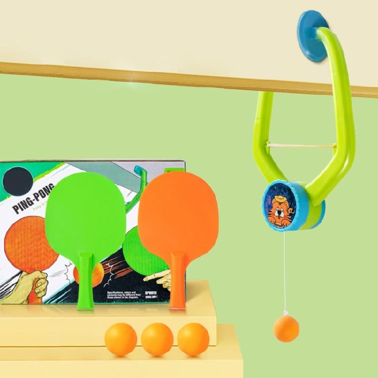 Doorway Pingpong Training Equipment Door Pingpong Game Set for Home Use with Bats and Balls for Pingpong Beginners