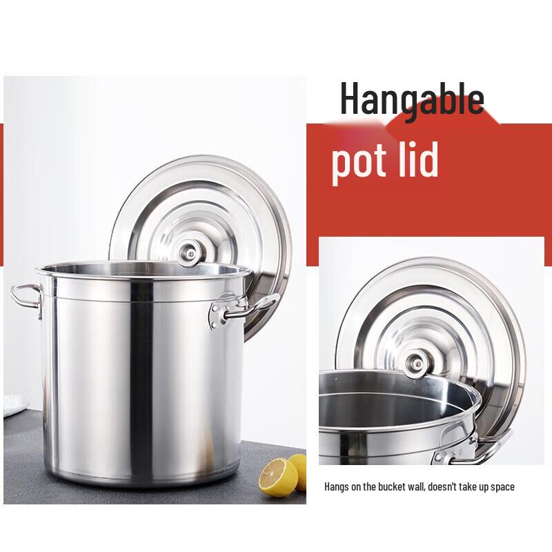 Casserole à fond épais en acier inoxydable 304 Aibofei avec couvercle