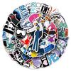 Ski and Sports Stickers: 50 Waterproof, Trendy Designs for Luggage, Suitcases, and Laptops