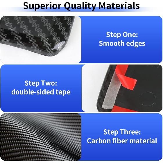 Carbon Fiber Style Car Steering Wheel Trim Cover Panel For Dodge Challenger Charger 2015- And Dodge Durango 2014- Auto Interior Decorations