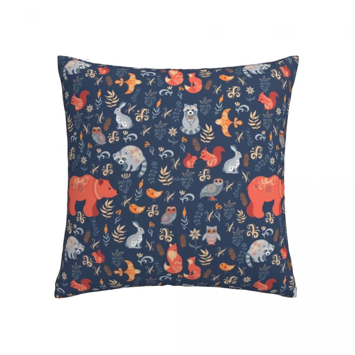 Домашний декор Гостиная Медведь Наволочка Милая Тедди Подушка Летний винтажный чехол 40x40cm