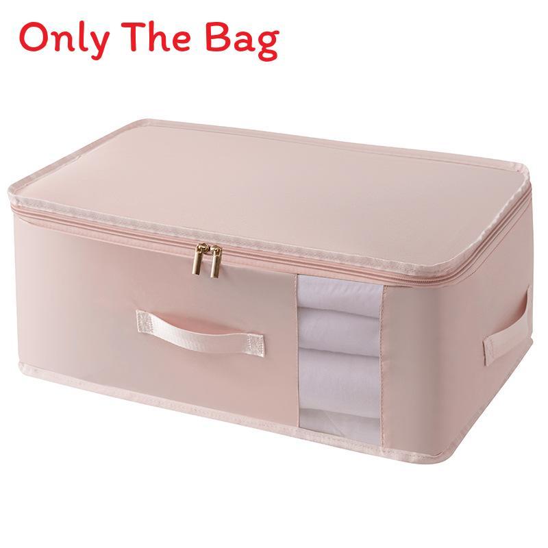 Garment Storage Bag With Thick Cotton Material For Dorm Room Organization And Moving
