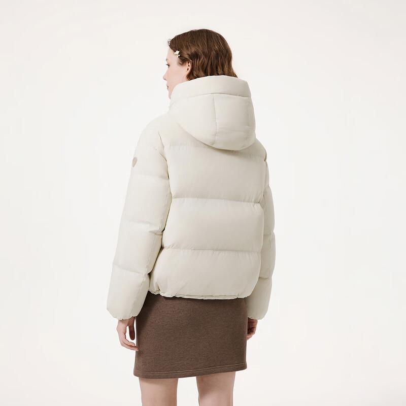 Tambor Women's TB5530362D Hooded Short Duck Down Jacket