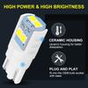 2 Stücke Keramik T10 Led Canbus W5W 168 194 Led-lampe 3030 SMD Auto Dome Leselampe Kennzeichenleuchte Freiheit 6000 Karat Weiß 12 V