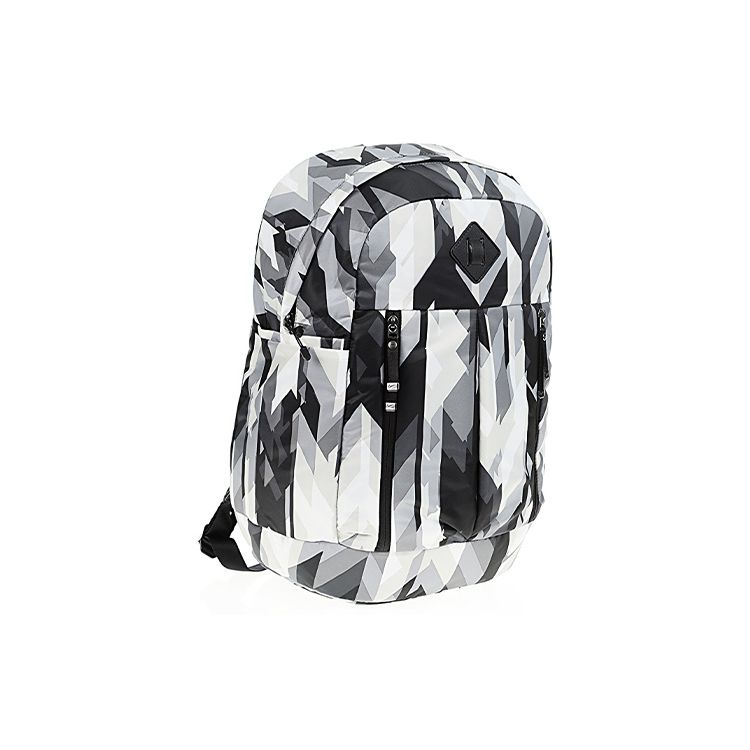 Nike Black And White Printed Polyester Nylon Backpack Unisex Backpacks BA5242-003
