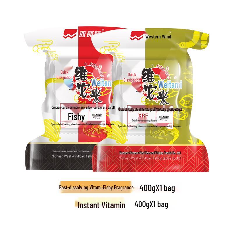 Fast-Dissolving Crucian Carp Groundbait Vita-Mi Cubes for Long-Cast Fishing Bait.