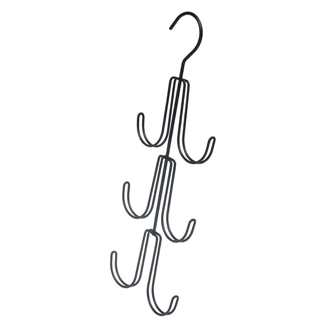 Metal Bag Hanger Multifunctional Handbag Hanging Organizer Space Saving Closet Storage Hooks for Hats Belt Tie Scarfs