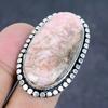 Natural Rhodochrosite Gemstone 925 Sterling Silver Jewelry Ring Size 6 r9L32
