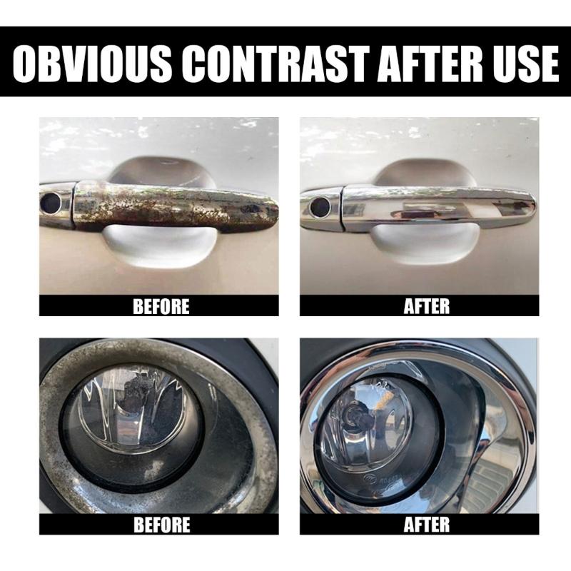 Iron Particle Cleaner Formula Iron Remover Spray for Car Paint Stains Removal