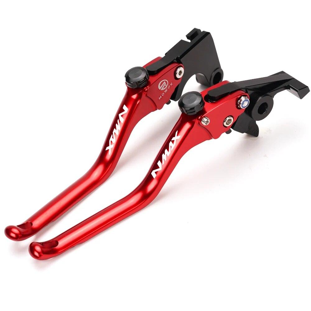 For Yamaha NMAX 160 NMAX 155 150 NMAX125 2015-  Motorcycle CNC Brake Clutch Levers Handle Brake Levers Tire Valve Caps