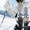 NEW Waterproof Ski Gloves with Touchscreen, Thermal Winter Gloves for Snowboard & Snowmobile, Men Women Coldproof Motor Gloves
