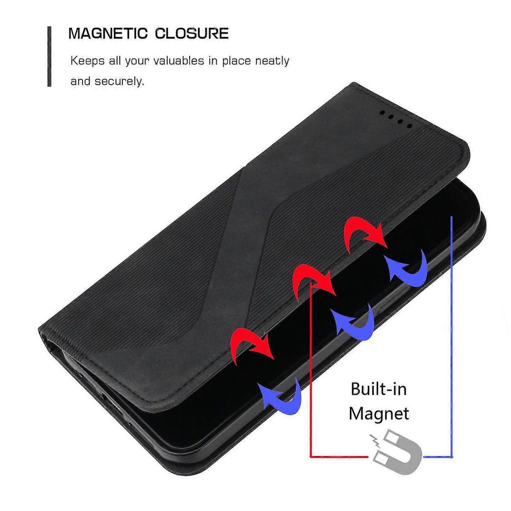 Funda para Xiaomi 17T Pro Protección de Cuerpo Completo Cierre Magnético Cubierta de Cuero TPU Suave con Soporte Plegable y Ranuras para Tarjetas Compatible con Xiaomi 17T Pro