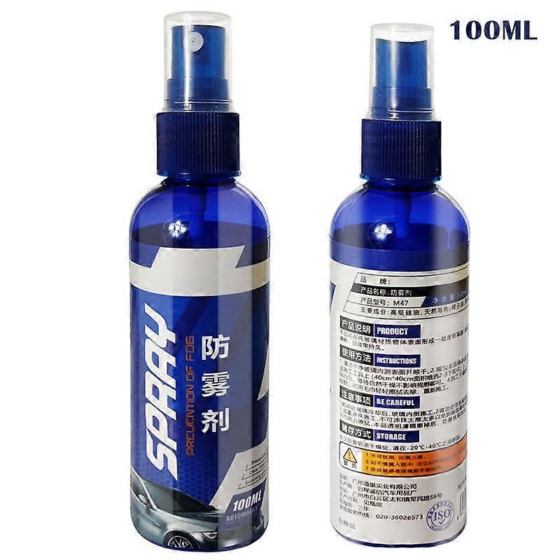 100ml Car Window Spray Glass Cleaner Rainproof Anti-fog Water Repellent Agent Cleaning New