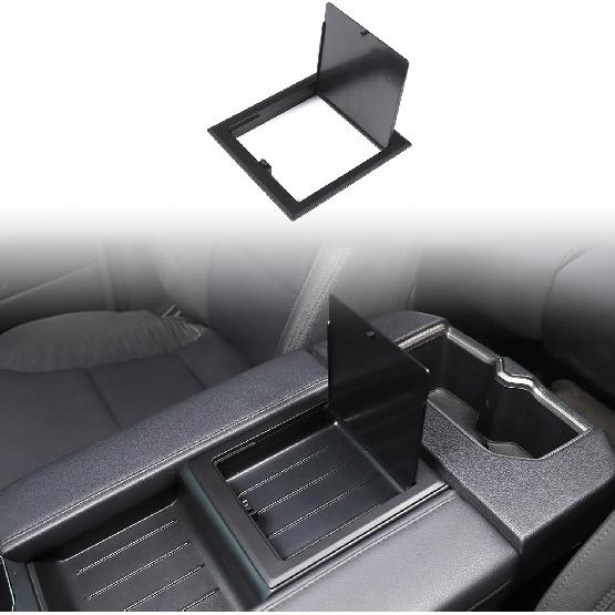 

CHEAYAR Car Armrest Hidden Storage Box Compatible with Toyota Tundra 2022-2026 Center Console Organizer Handrail Privacy Storage Box Tray Container матовый черный