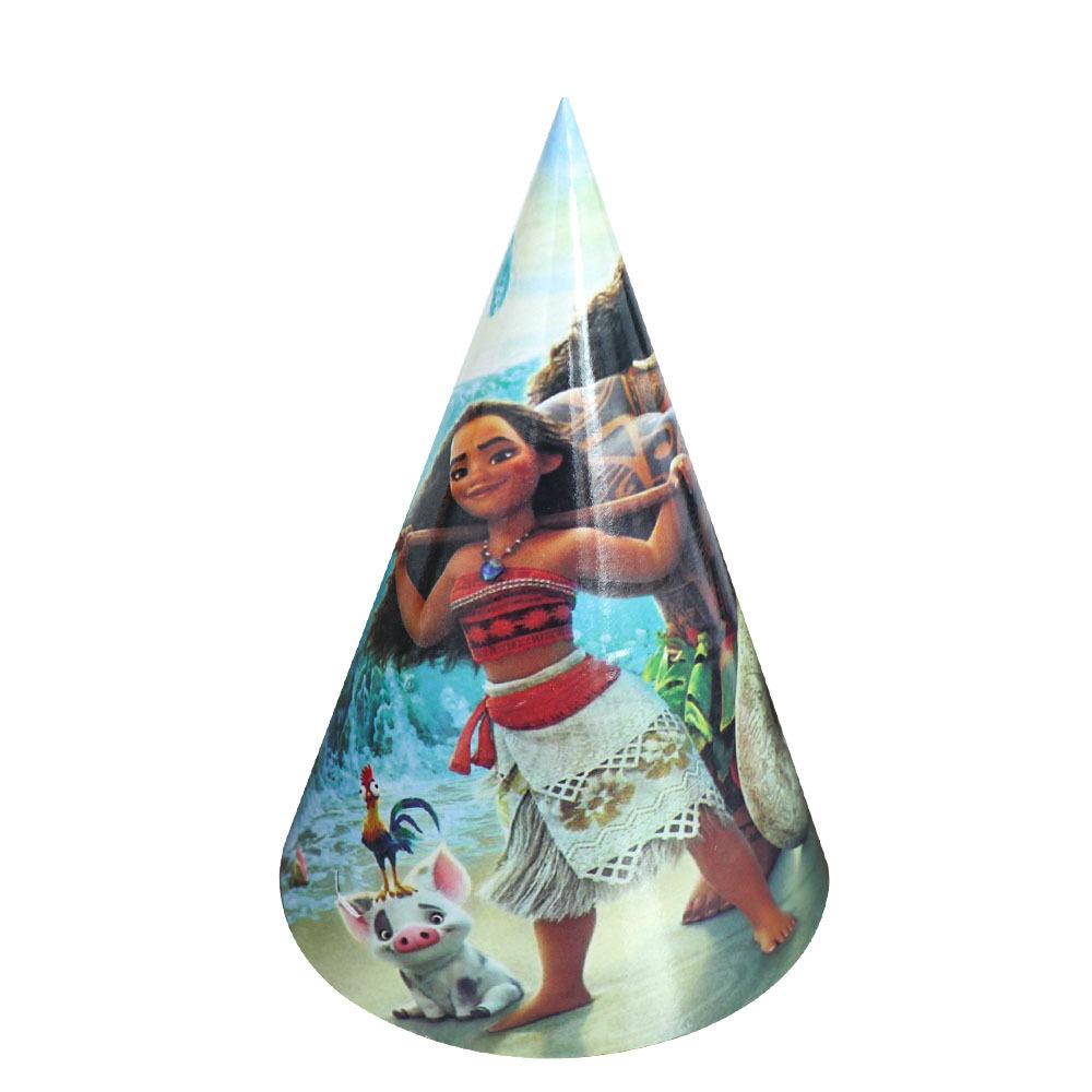 Moana Birthday Party Supplies Disposable Tableware Paper Plates Paper Cups Paper Towels Boy Decoration Green Environmental Protection