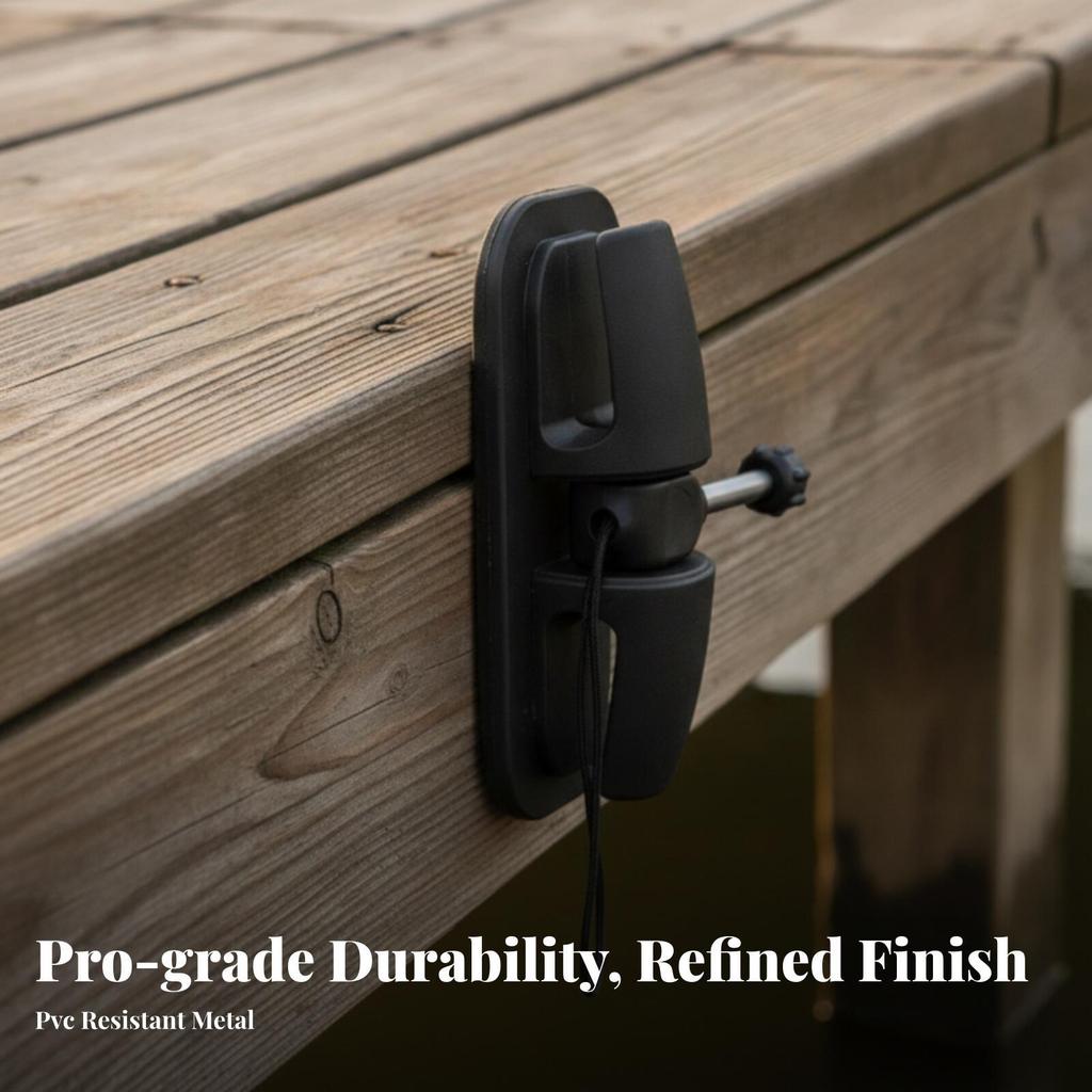 Paddle Mount with Fastening Knob Sturdy Boat Oar Holder for Kayakers