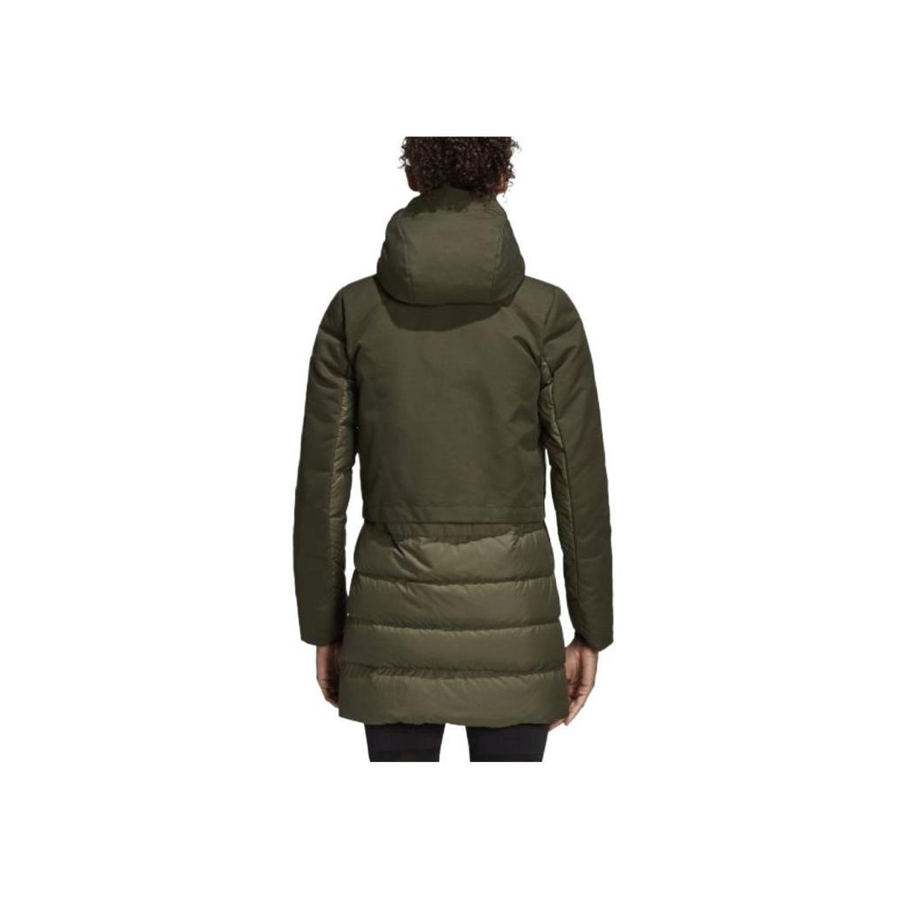 adidas Climawarm Warm Bequem Wasserdicht Daunenjacke Damen Jacke Grün CY8646