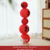 2026 New Year Red Fu Lanterns & Festive Spring Festival Wall Decor