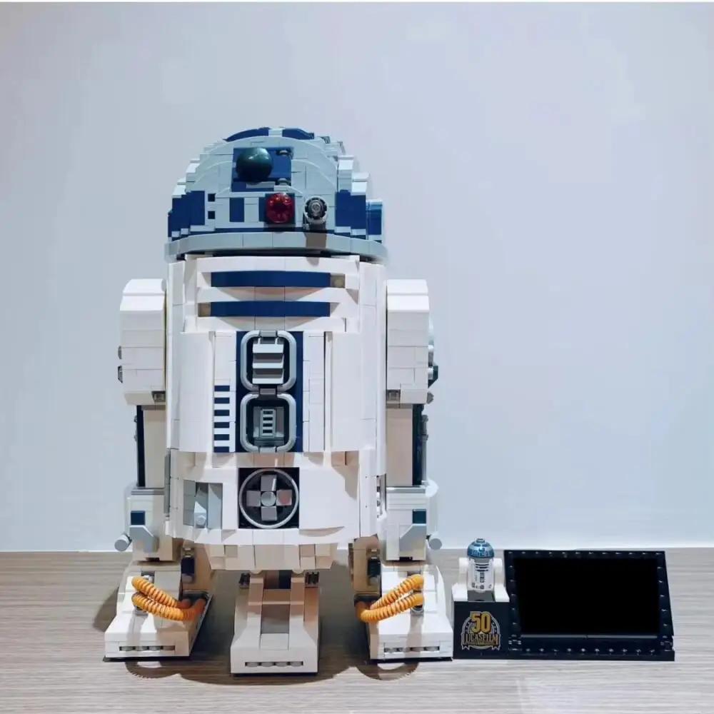 Neuer Vorrat Roboter Weltraumfigur 75308 Bausteinspielzeug für Erwachsenengeburtstag Weihnachtsgeschenk 2314 Teile