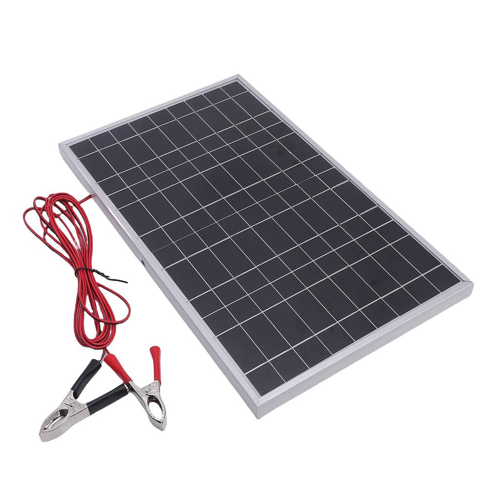 Solárny panel 10W 12V Polykryštalický kremíkový solárny panel s regulátorom pre kempovanie vonku
