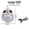 Solar/USB Charging LED Camping Light, Portable And Foldable, Creative Football Shape, With Battery Level Display