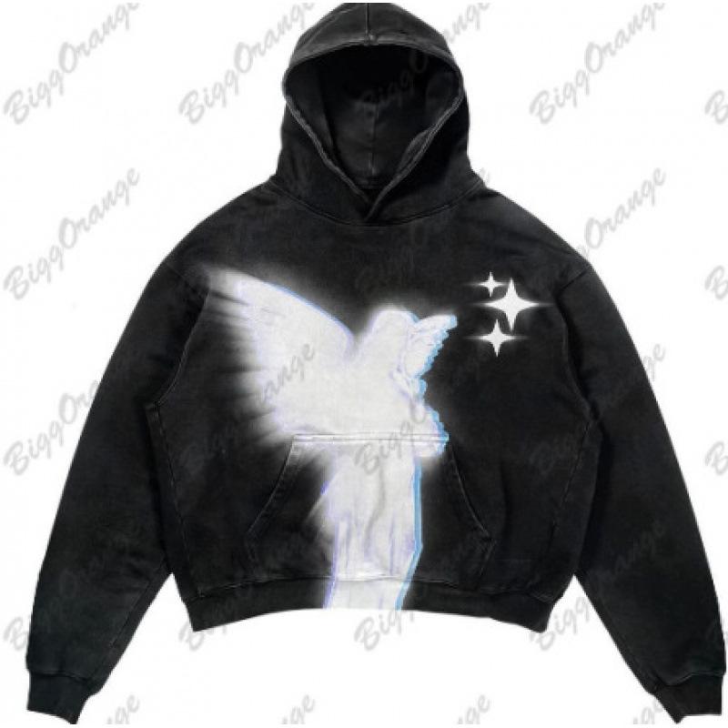 Casual Men's Clothing Fashion Hoodies Men's Harajuku Vintage Clothing XL